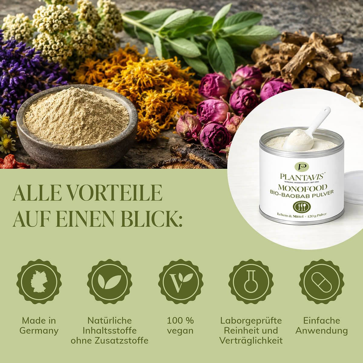 Baobab Pulver 120g
