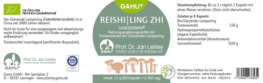 Organic Reishi mushroom extract / Ganoderma Lucidium
